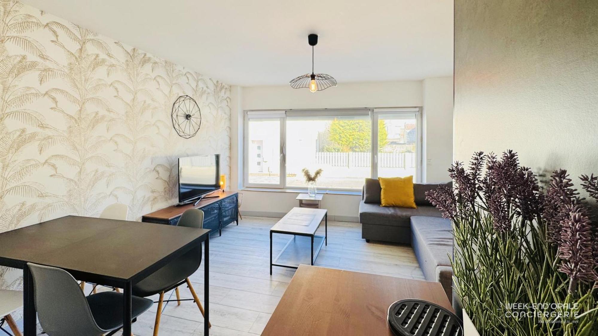 Appartement Sunrise Au Pied De La Plage Мерлимон-Плаж Экстерьер фото